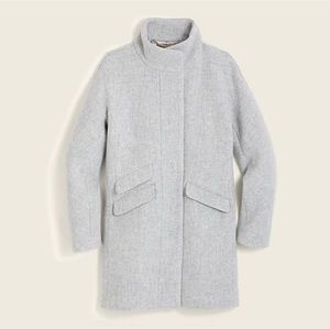 J.Crew Cocoon Jacket - Light Grey